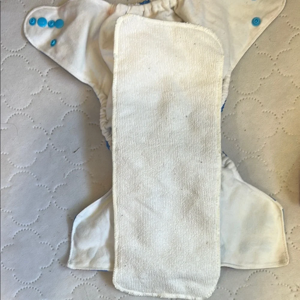 Vibrant Red and Orange Diaper Covers Waterproof Accessories